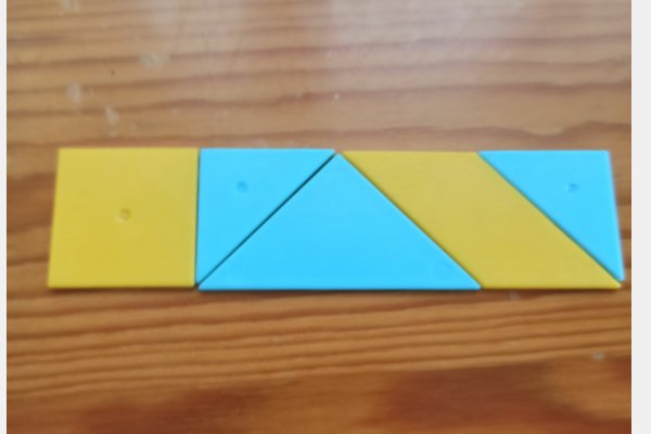 怎样用七巧板拼一个长方形？