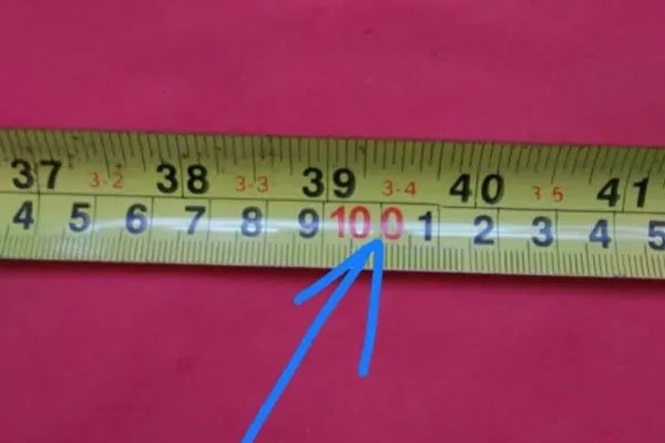 卷尺怎么看是多少厘米图解是什么？