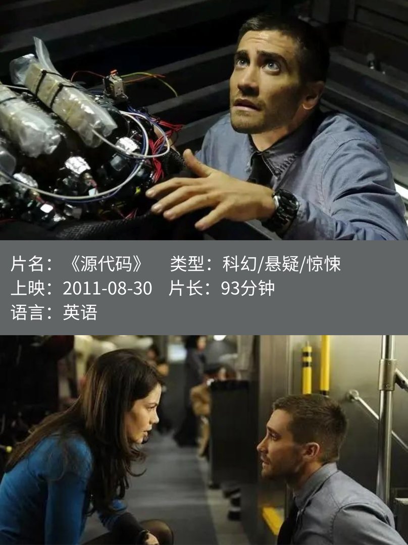 电影《源代码》好看吗?