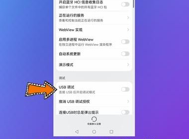华为usb调试在哪