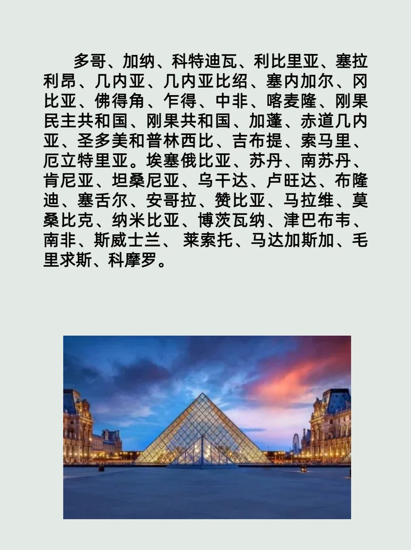 244个国家的名字分别是什么？