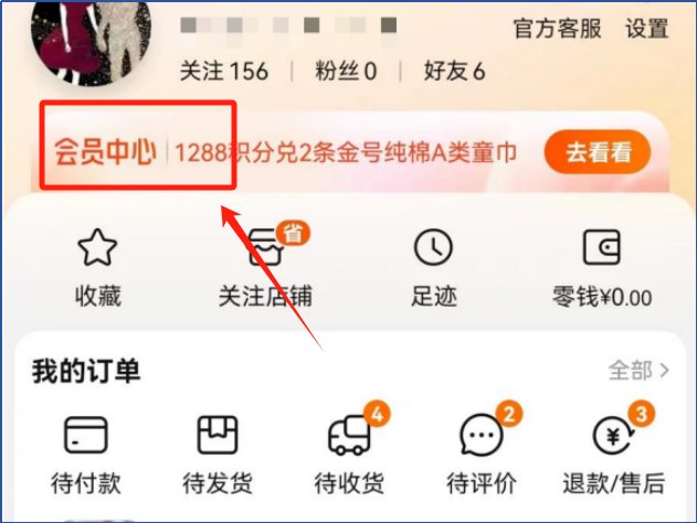 淘宝天猫积分在哪里查
