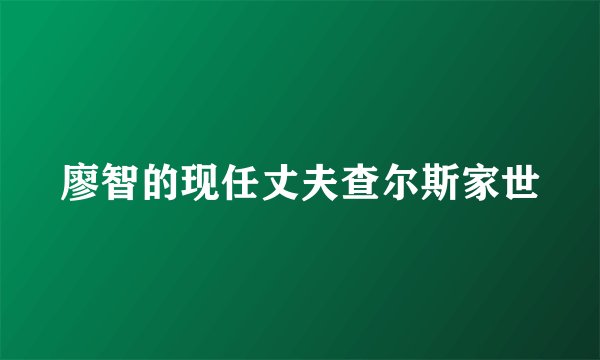 廖智的现任丈夫查尔斯家世