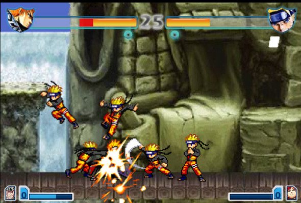 死神VS火影的出招表