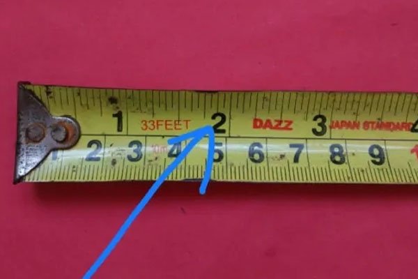 卷尺怎么看是多少厘米图解是什么？