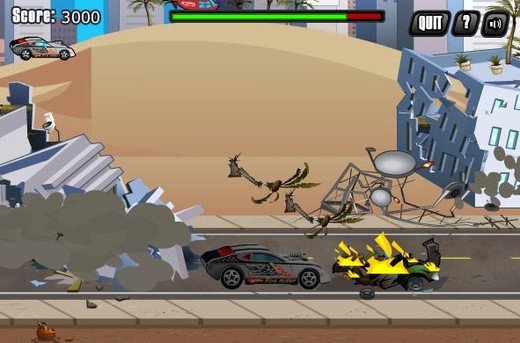 恐龙大战火箭车的操作指南