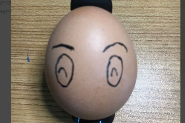 在鸡蛋上画画怎么画