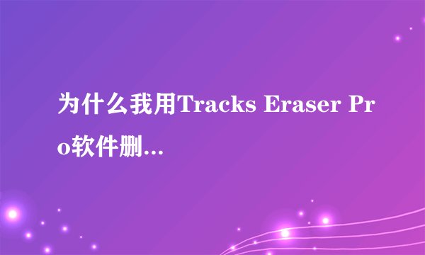 为什么我用Tracks Eraser Pro软件删除了index.dat文件，怎么还有看到呀？