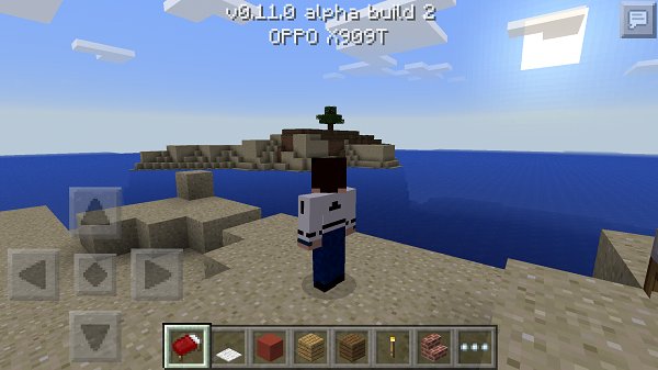 我的世界pe皮肤里有的皮肤怎么用让别人看到？