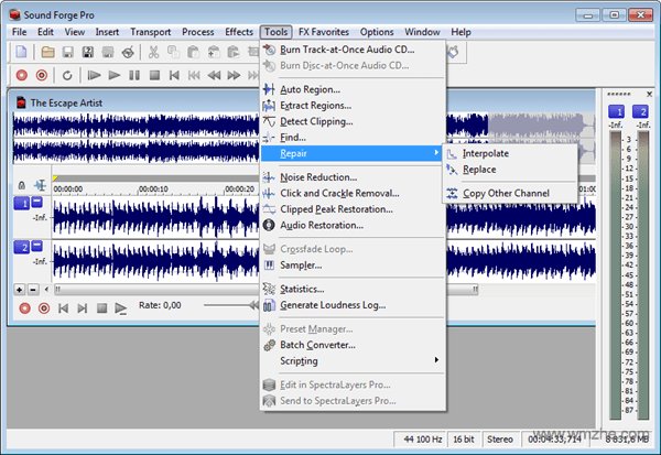 sound forge9.0如何使用