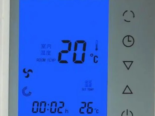 空调温度控制器如何调温度？