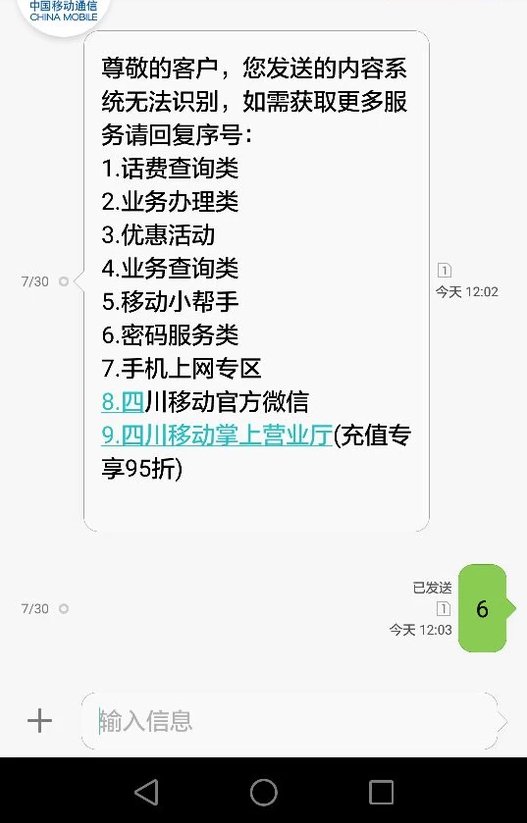 如何查询手机的服务密码？