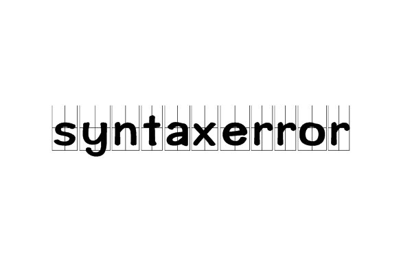 syntaxerror什么意思