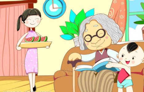 扶老携幼什么意思