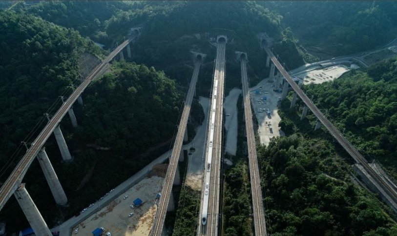 沪昆高铁路线图