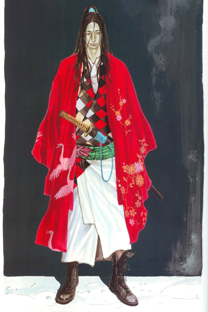 求这张浪客行的高清原图（这张是用相机对着书本拍的，不要哦~~~谢谢大神！！！