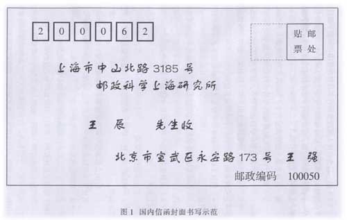 写信的格式(图片