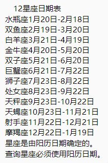 10月13日是什么星座