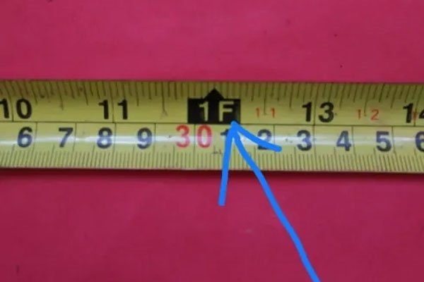 卷尺怎么看是多少厘米图解是什么？