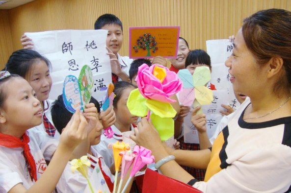 教师节送花给老师是不是各科老师都要送花？