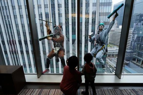 用行当写一句话