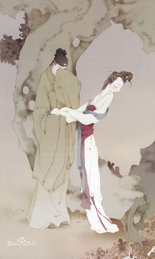 “来归相怨怒，但坐观罗敷”中的“坐”是什么意思？