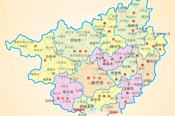 广西一共有多少个市