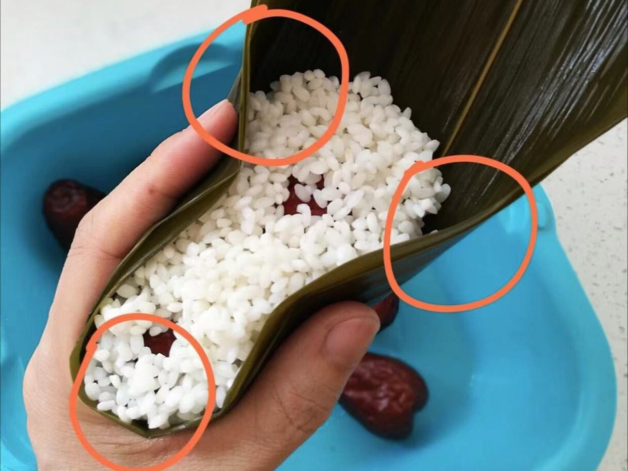 四角粽子怎么包的过程