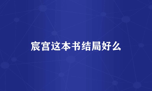 宸宫这本书结局好么
