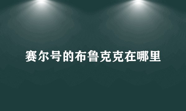 赛尔号的布鲁克克在哪里