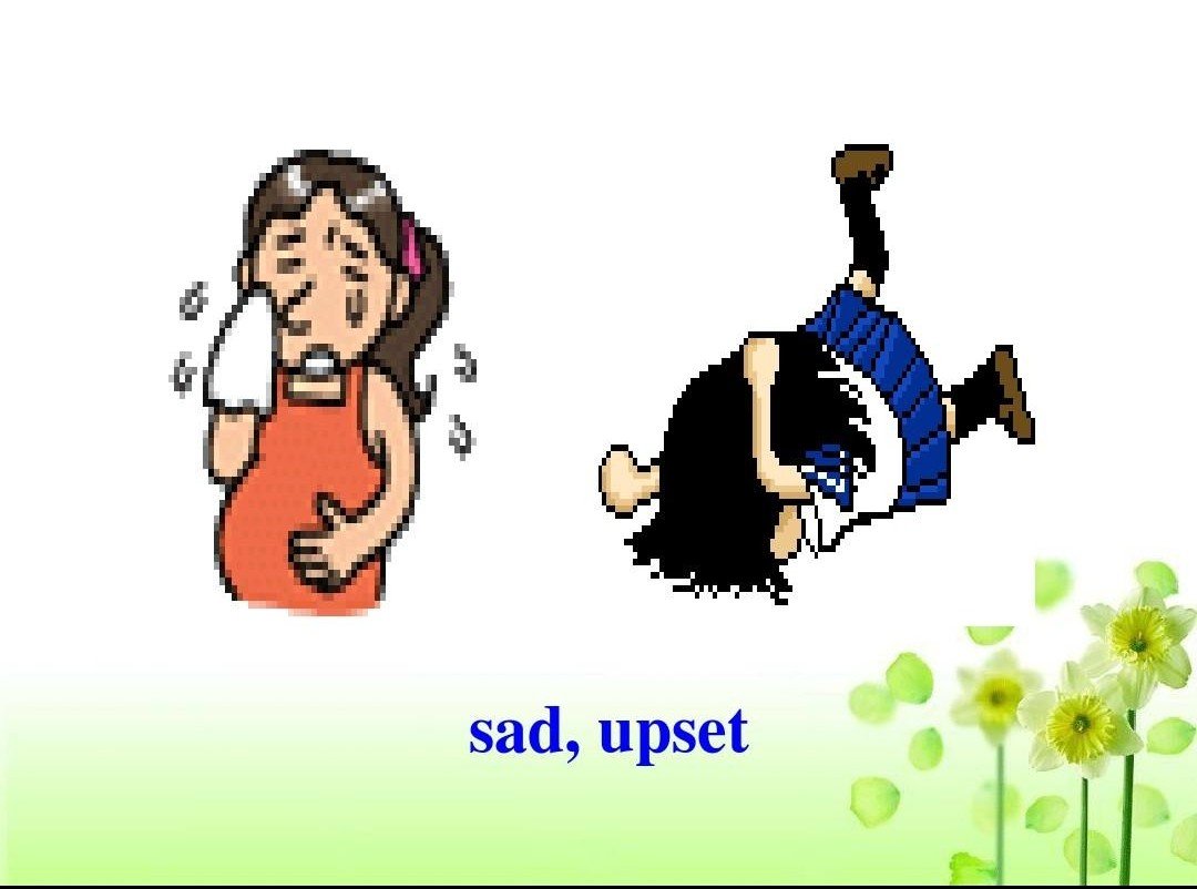 我很烦恼用英语怎么说