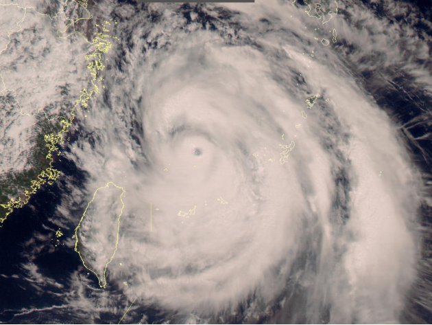 史上十大最强台风排名