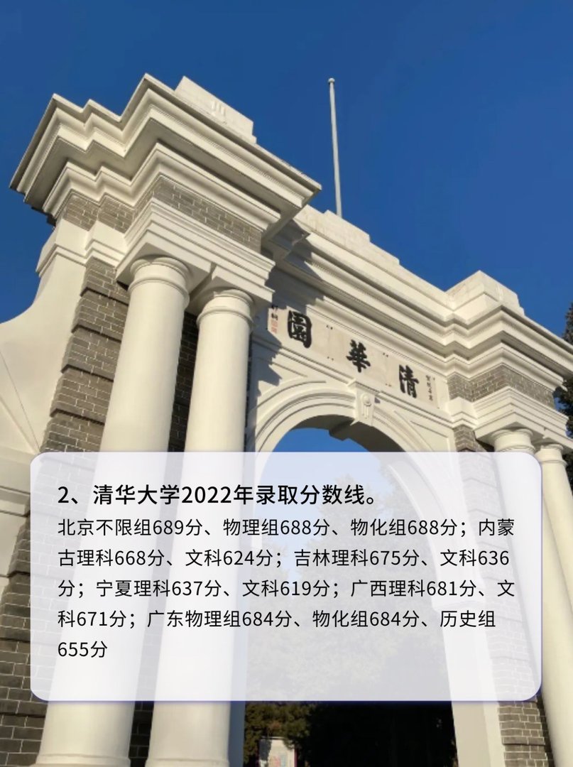 考多少分才能上清华北大？
