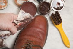 彪马麓皮鞋怎么清洗