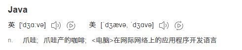 java是什么意思