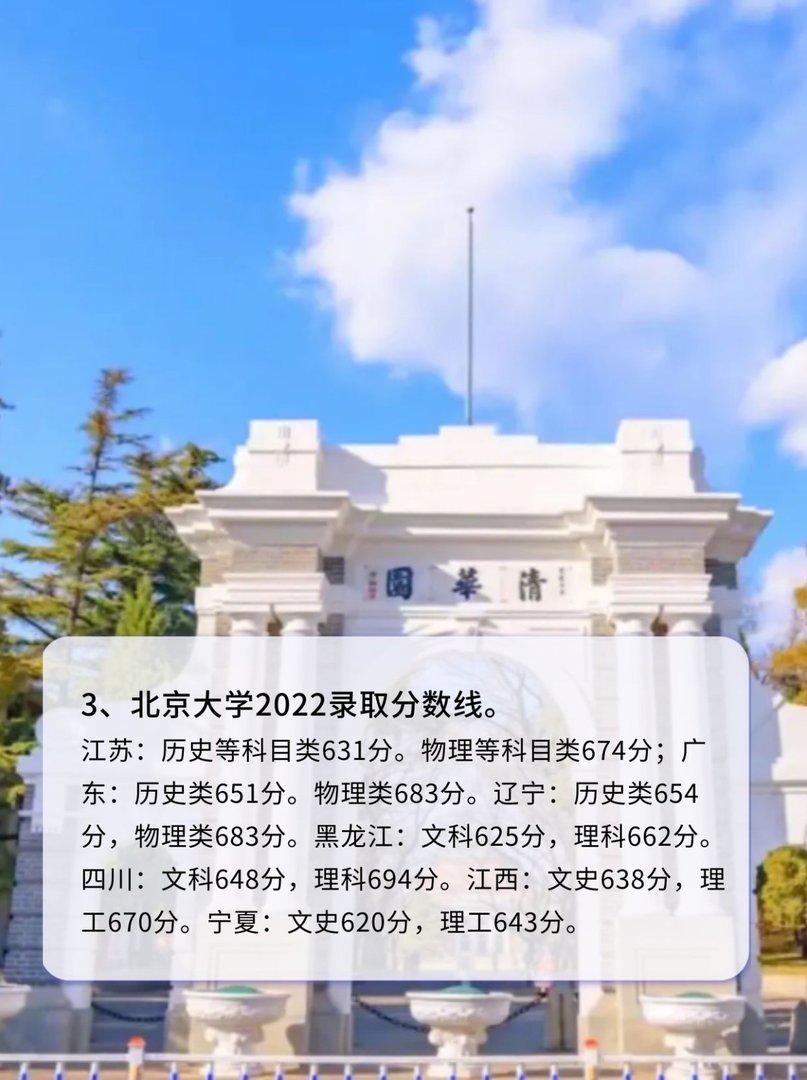 考多少分才能上清华北大？