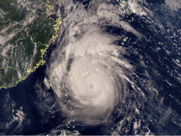 史上十大最强台风排名