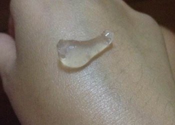 相宜本草去角质膏使用过程