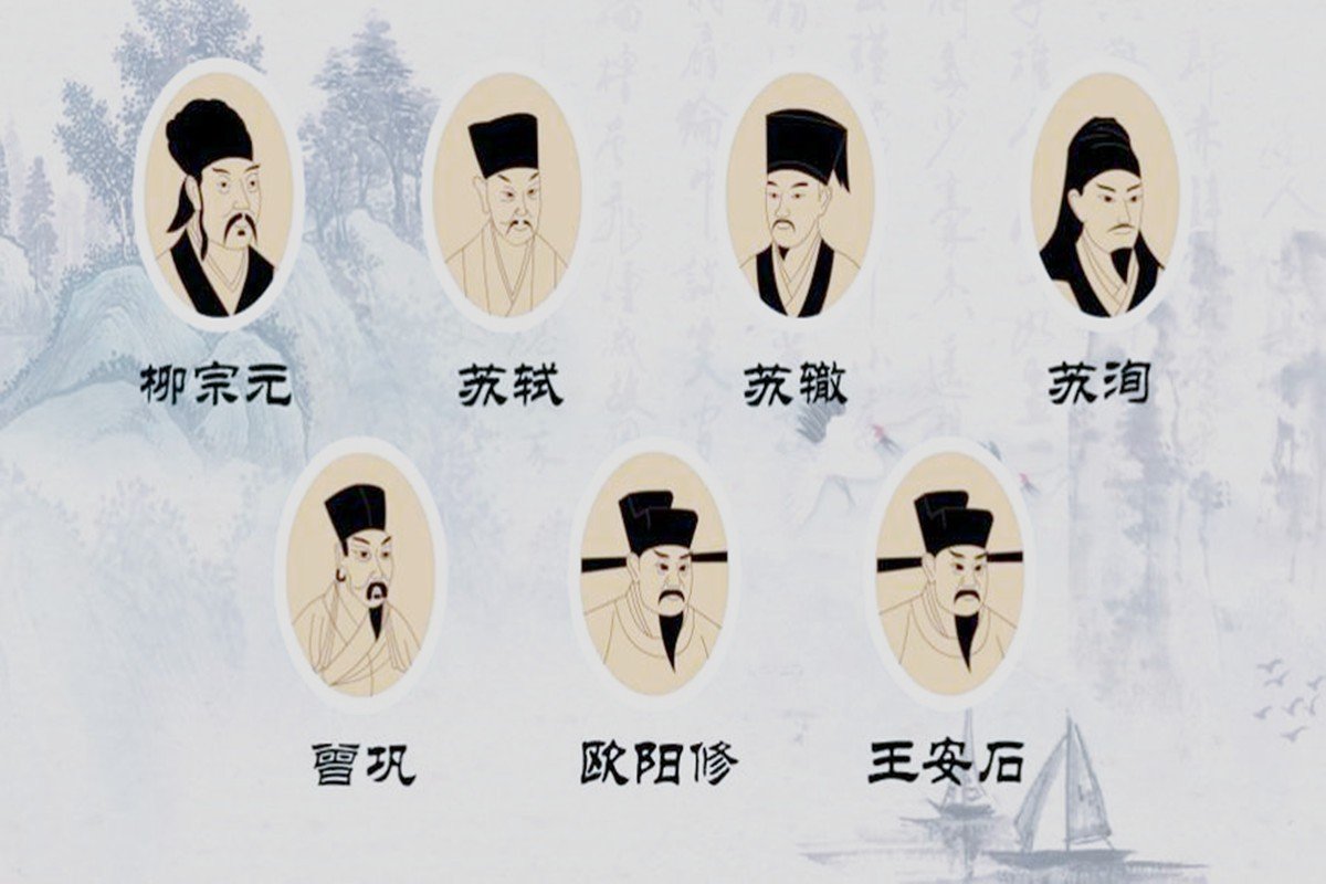 唐宋八大家宋代有哪几位