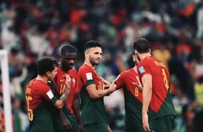 葡萄牙6-1淘汰瑞士晋级8强（葡萄牙球队有希望进入四强）