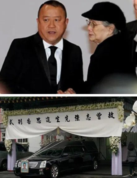 曾志伟送别哥哥曾志强 宝妈姐妹两人嫁曾家兄弟