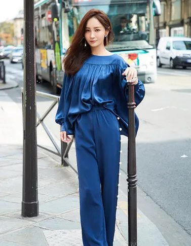 姚笛亮相时装周了吗?