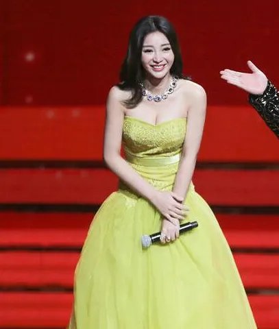 柳岩主持辽视春晚宛如仙子 换六套礼服爆乳蹦出惊艳全场