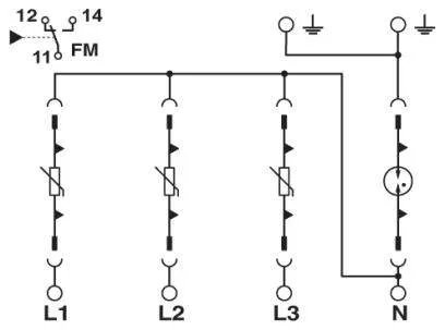防雷器：VAL-MS 230 IT/3+1 应该是230V的吧？ 那3+1，是3相吗？ 3相电压不应该是380V的吗？ 谢谢指教！