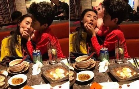 张柏芝累到吃饭睡着是怎么回事？