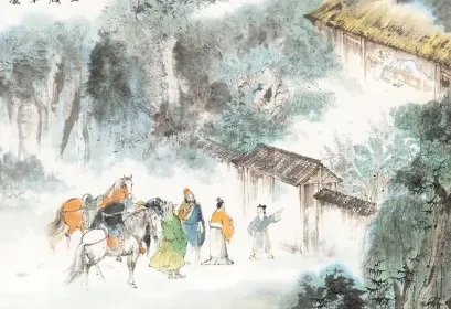 三国演义第三十七回：司马徽再荐名士，刘玄德三顾草庐