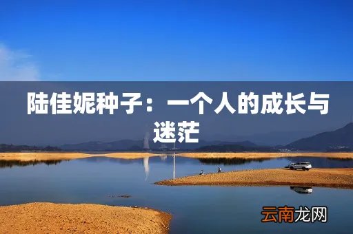 陆佳妮种子:一个人的成长与迷茫