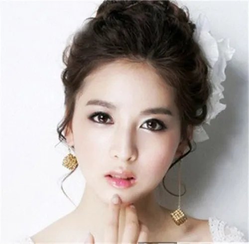 韩式新娘妆图片精选 2017好看的韩式新娘造型