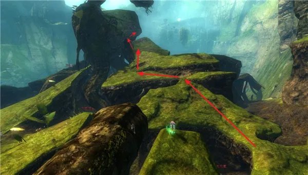 《激战2》隐秘花园进入方法及跳跳乐走法