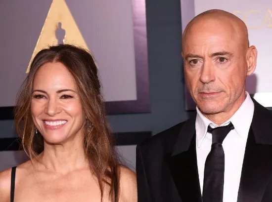 小罗伯特·唐尼携爱妻亮相奥斯卡活动 痞帅气质不输当年